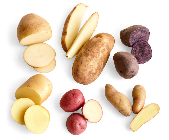 Kiểm soát huyết áp và giảm cân với khoai tây