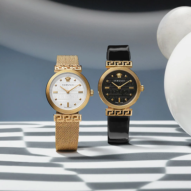 Đồng hồ Versace chú trọng vào thiết kế nhỏ gọn và sang trọng