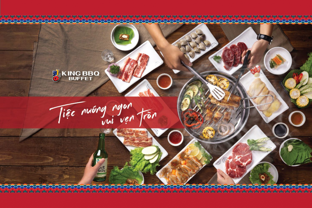 King BBQ - Nhà hàng buffet lẩu nướng TPHCM siêu ngon