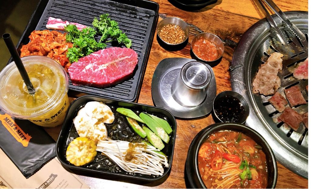 Nhà hàng Hàn Quốc Meat & Meet BBQ Container 