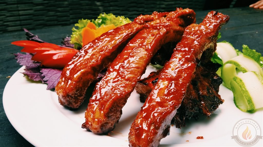 Sườn heo nướng BBQ 