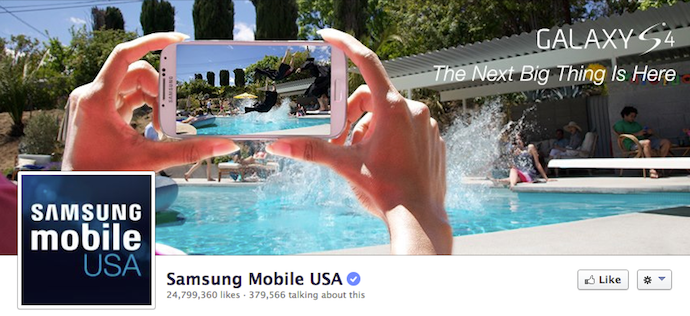 Tinh chỉnh Banner đặt trọng tâm vào bên trái của Samsung Mobile USA