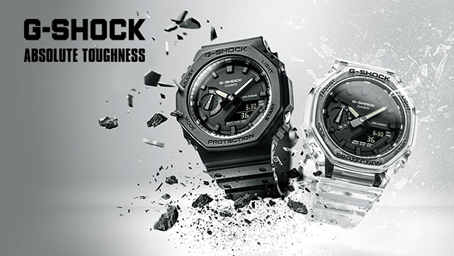 Mẫu đồng hồ G – shock rất được ưa chuộng của nhãn hiệu Casio 