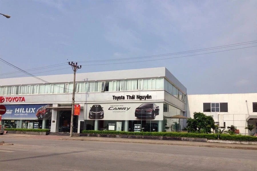 Vị trí địa lý và cơ sở vật chất của Toyota Thái Nguyên