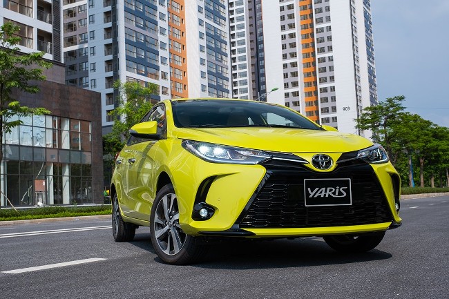 Thiết kế nội thất và khả năng vận hành của Toyota Yaris 2022