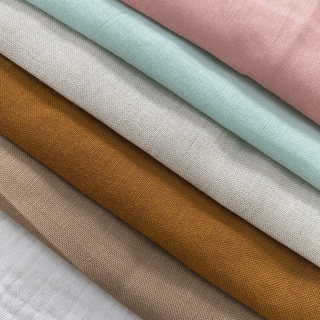 Vải Linen Tưng đa dạng màu sắc và có khả năng bền màu lâu 