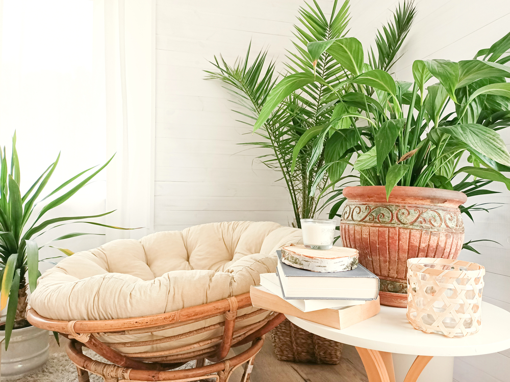 Nature and other elements make the boho chic look in boho style home decor