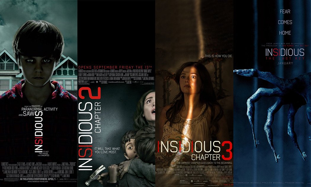4 phần phim Series Insidious luôn được khán giả yêu thích 