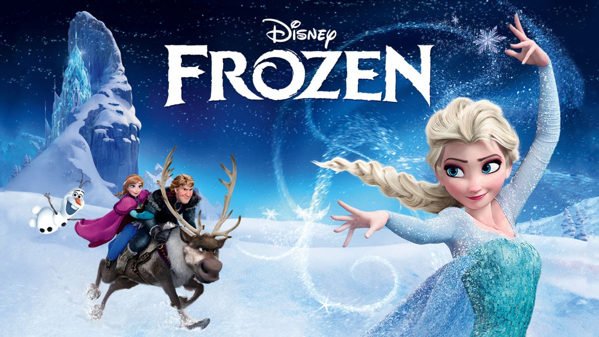 Poster phim hoạt hình chiếu rạp - Frozen