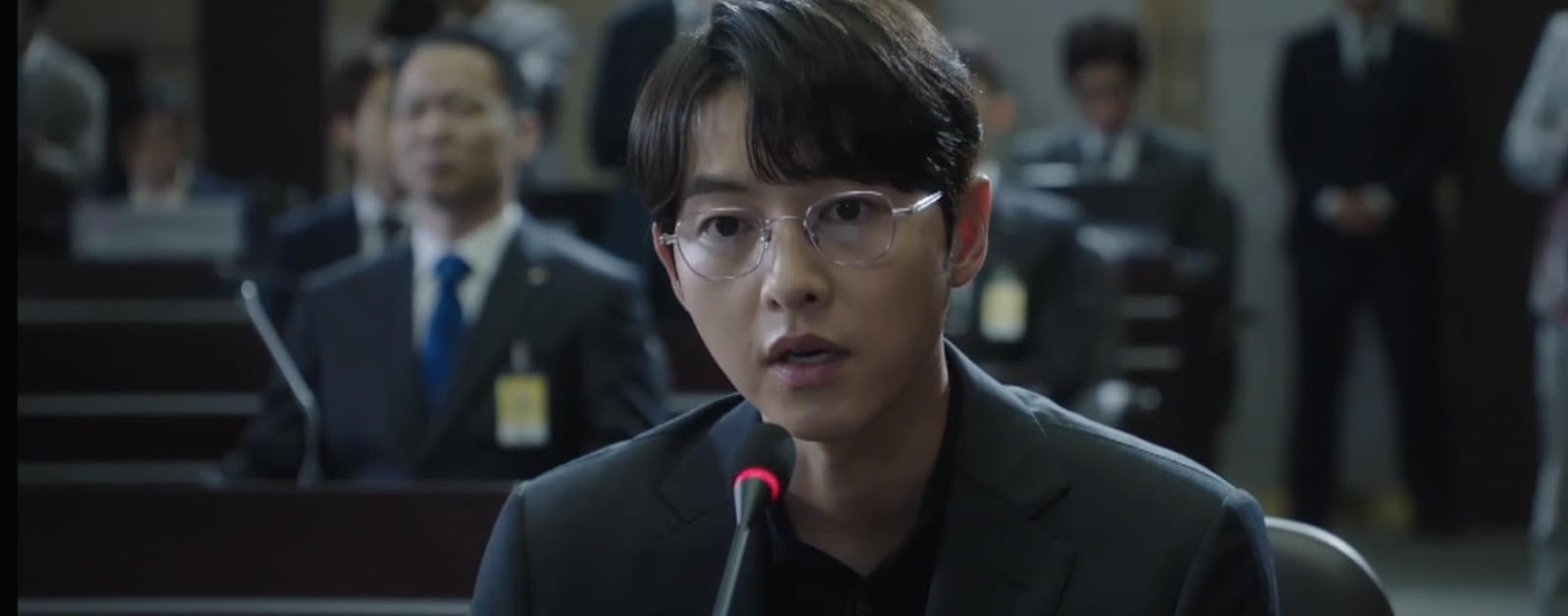 Sung Joon tại phiên tòa để chứng minh Hyun Woo sát hại mình
