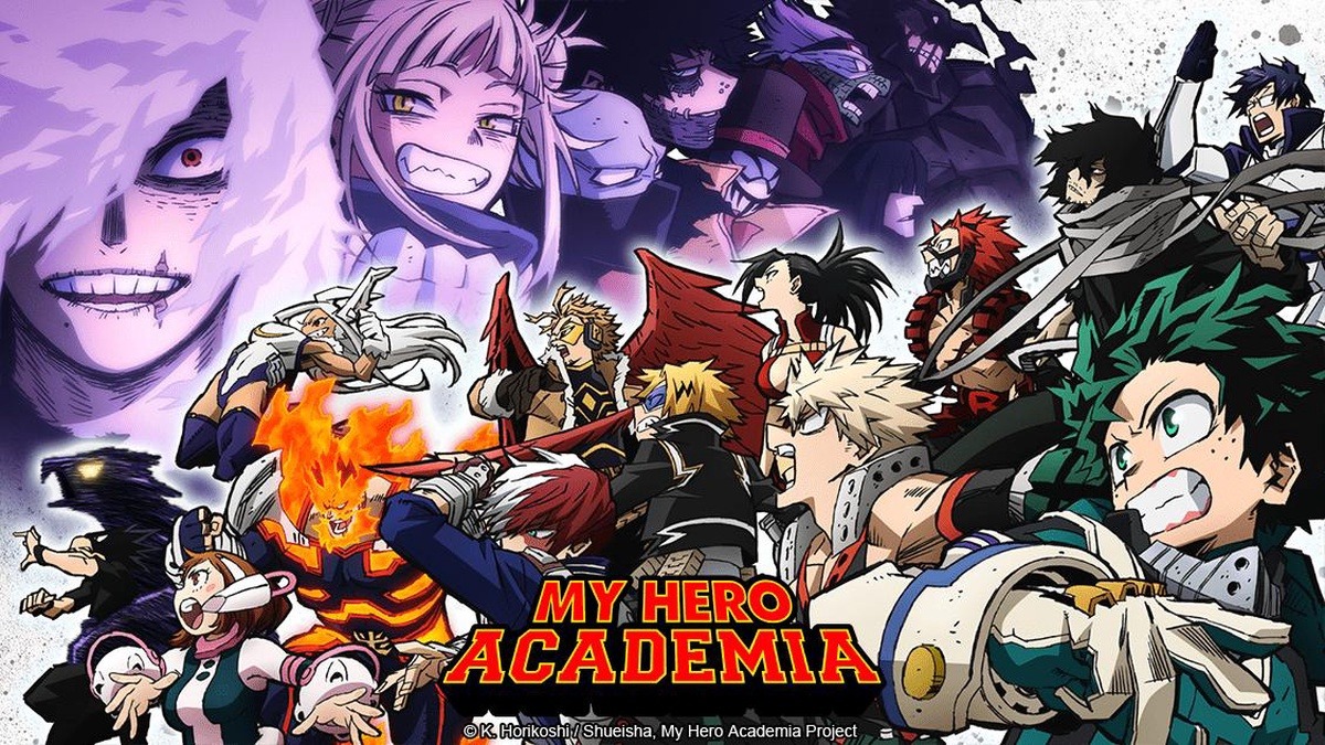 Poster phim siêu năng lực học đường My Hero Academia season 6