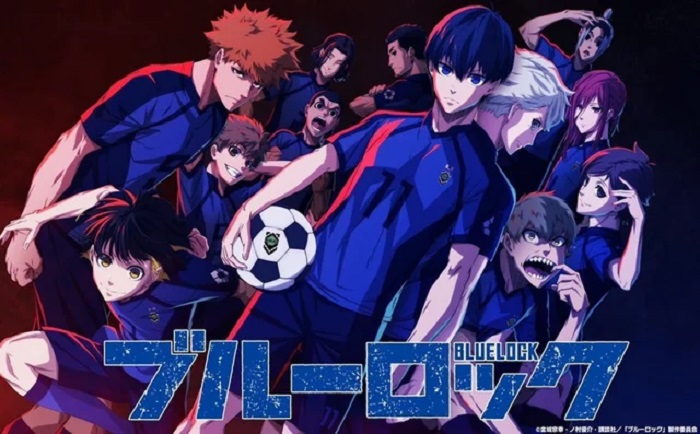 Poster anime bóng đá Blue Lock