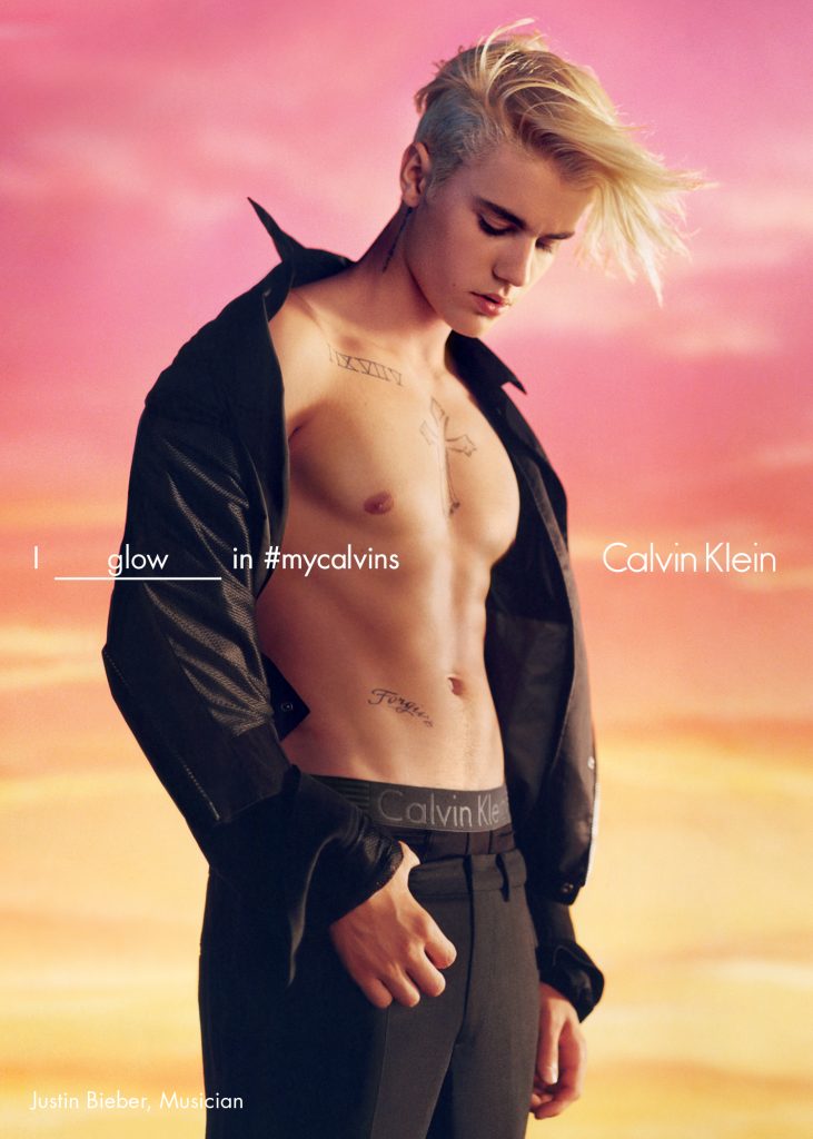 Celeb là gì? Lần hợp tác của Calvin Klein và Justin Bieber