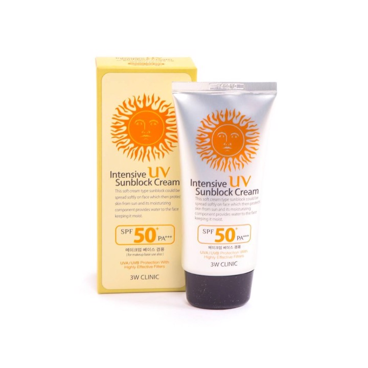 3W Clinic Intensive UV Sunblock Cream