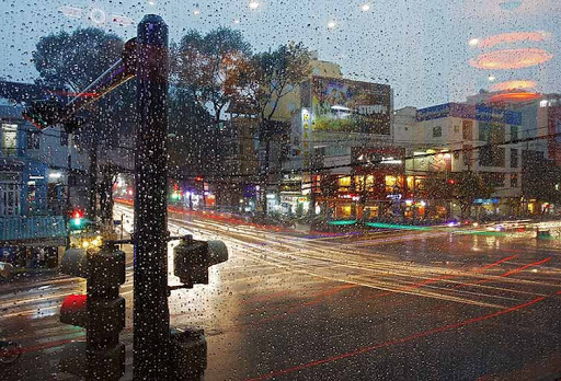 Mùa mưa tại Sài Gòn