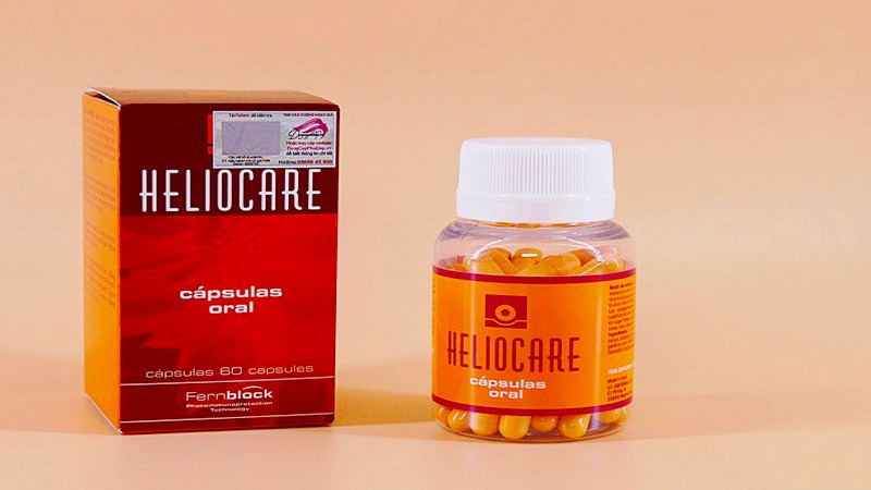 Viên uống chống nắng trắng da Heliocare