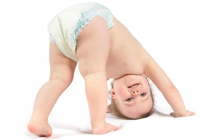 Bỉm quần thích hợp cho các bé bắt đầu hoạt động nhiều