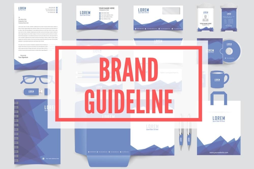 Brand Guideline mẫu bao gồm gì?
