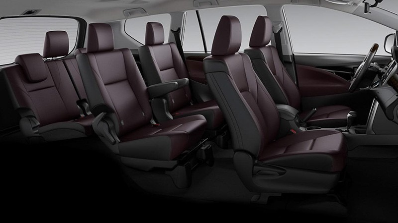 Các hàng ghế Toyota Innova 2023