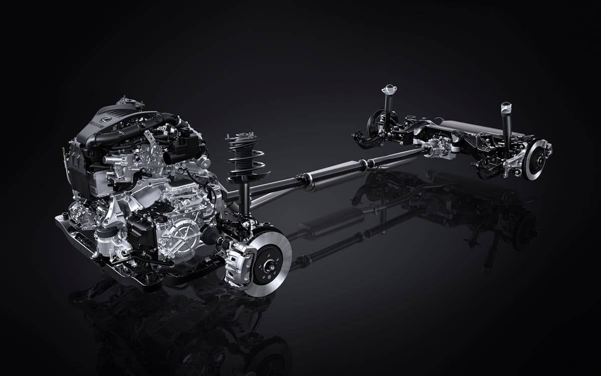 Động cơ của Lexus NX 350 F Sport 