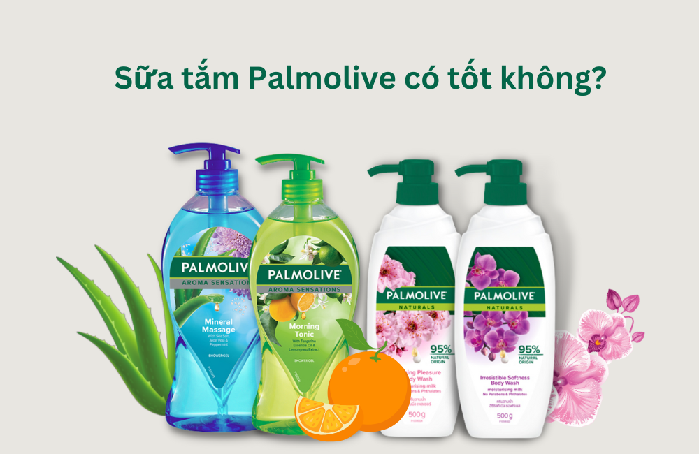 Sữa tắm Palmolive: Tốt hay không? Đánh giá thật từ người dùng!