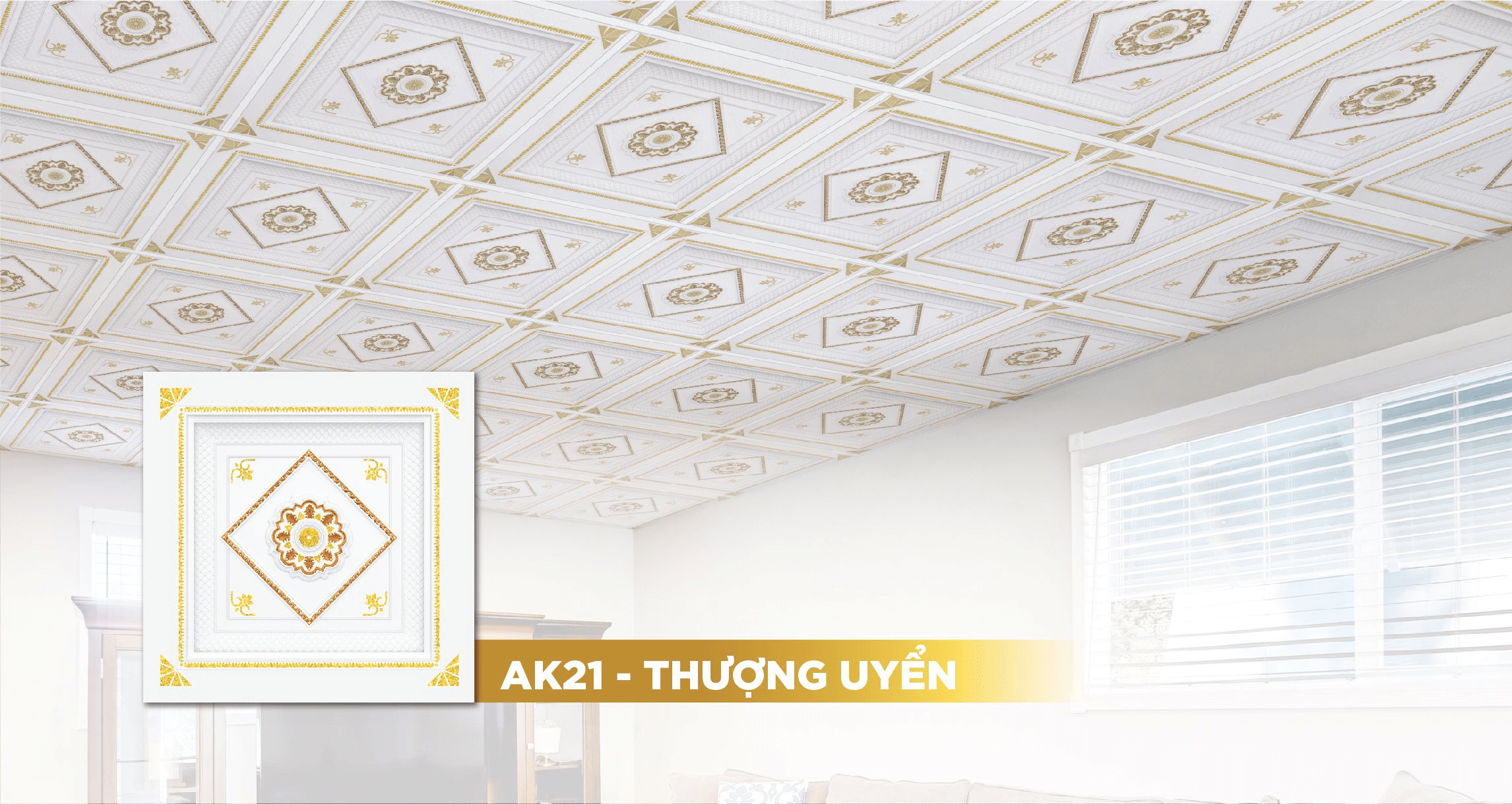 Tấm cách nhiệt chống nóng Vĩnh Tường DECO® Ánh Kim - Thượng Uyển