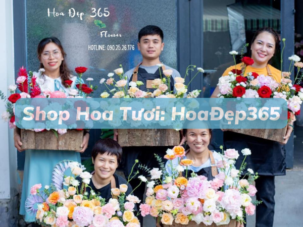 Danh sách top 8 shop hoa tươi đẹp được yêu thích nhất ở TP.HCM 2023 