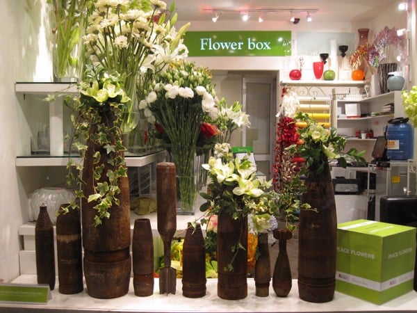 cửa hàng hoa flower box