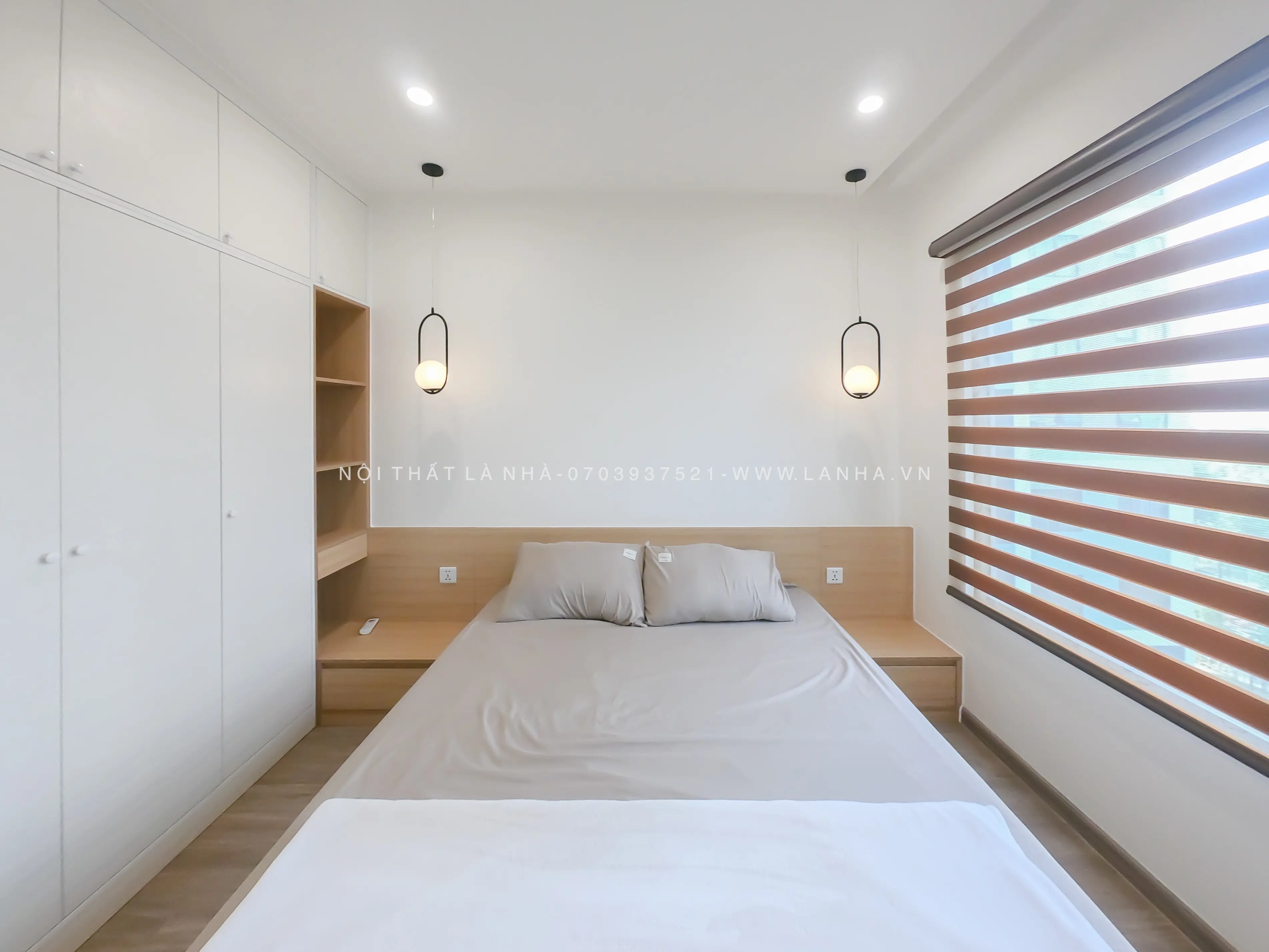 Phòng ngủ thiết kế theo phong cách Japandi