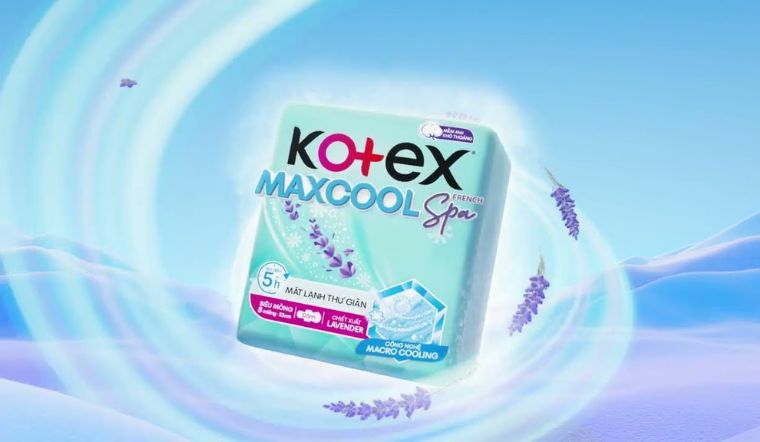 Kotex Cool – Mát lạnh, sảng khoái trong từng cử động