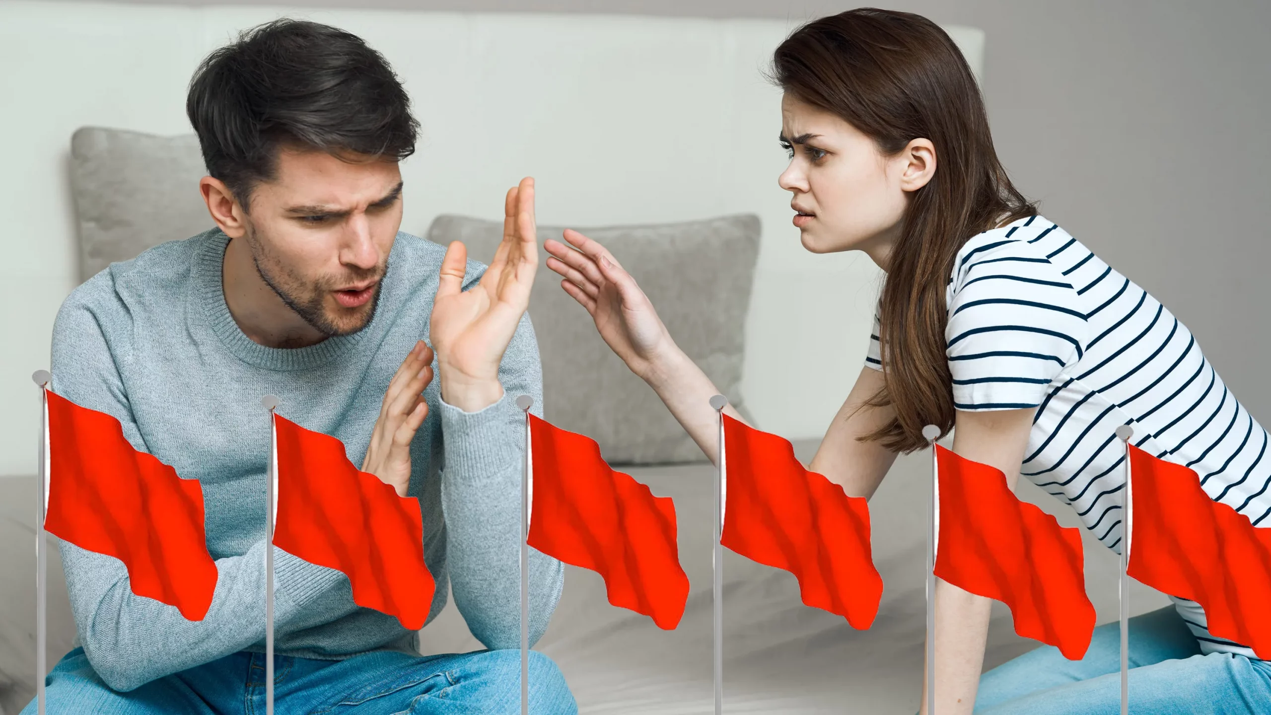 Red flag in relationship là gì? Dấu hiệu nhận biết
