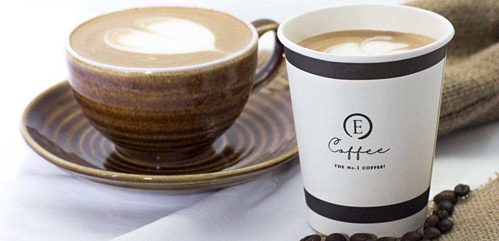 E-Coffee nhượng quyền cafe