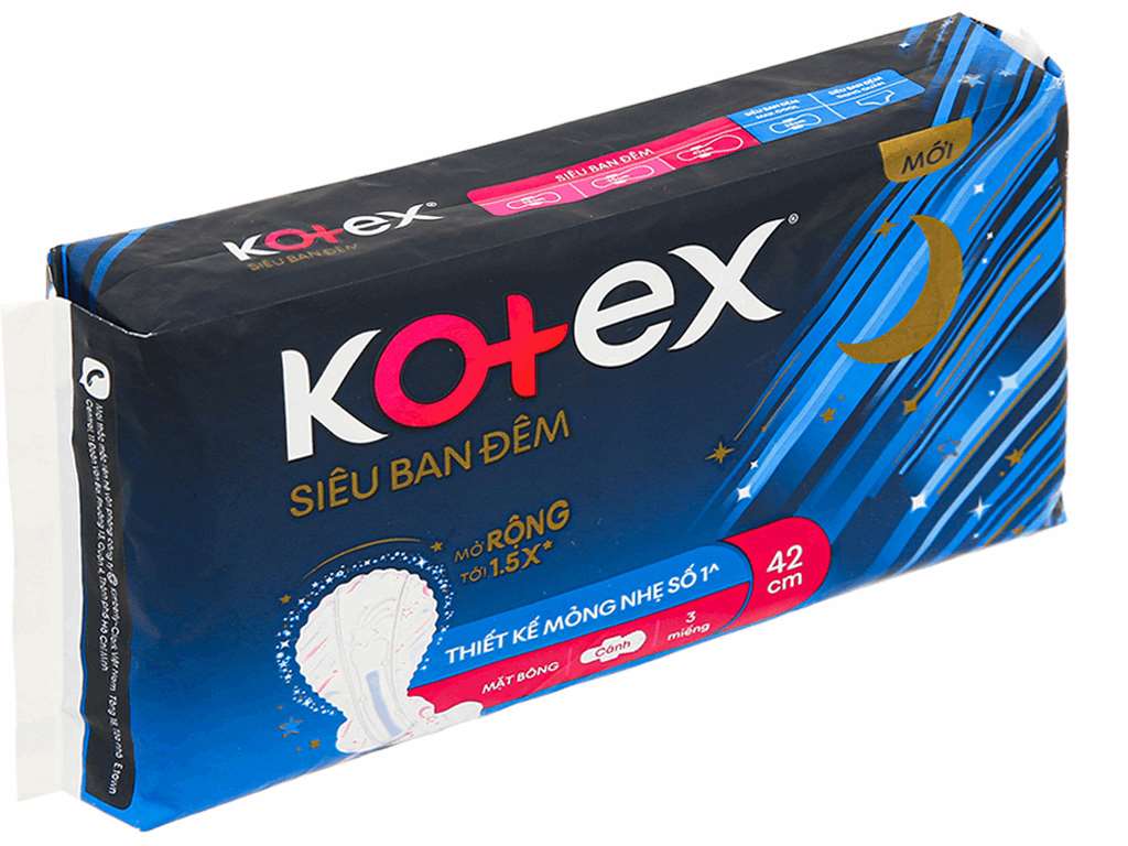 Băng vệ sinh Kotex siêu ban đêm