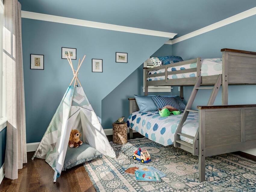 Mẫu thiết kế phòng ngủ đẹp dành cho bé trai: Khơi dậy trí tưởng tượng và niềm đam mê