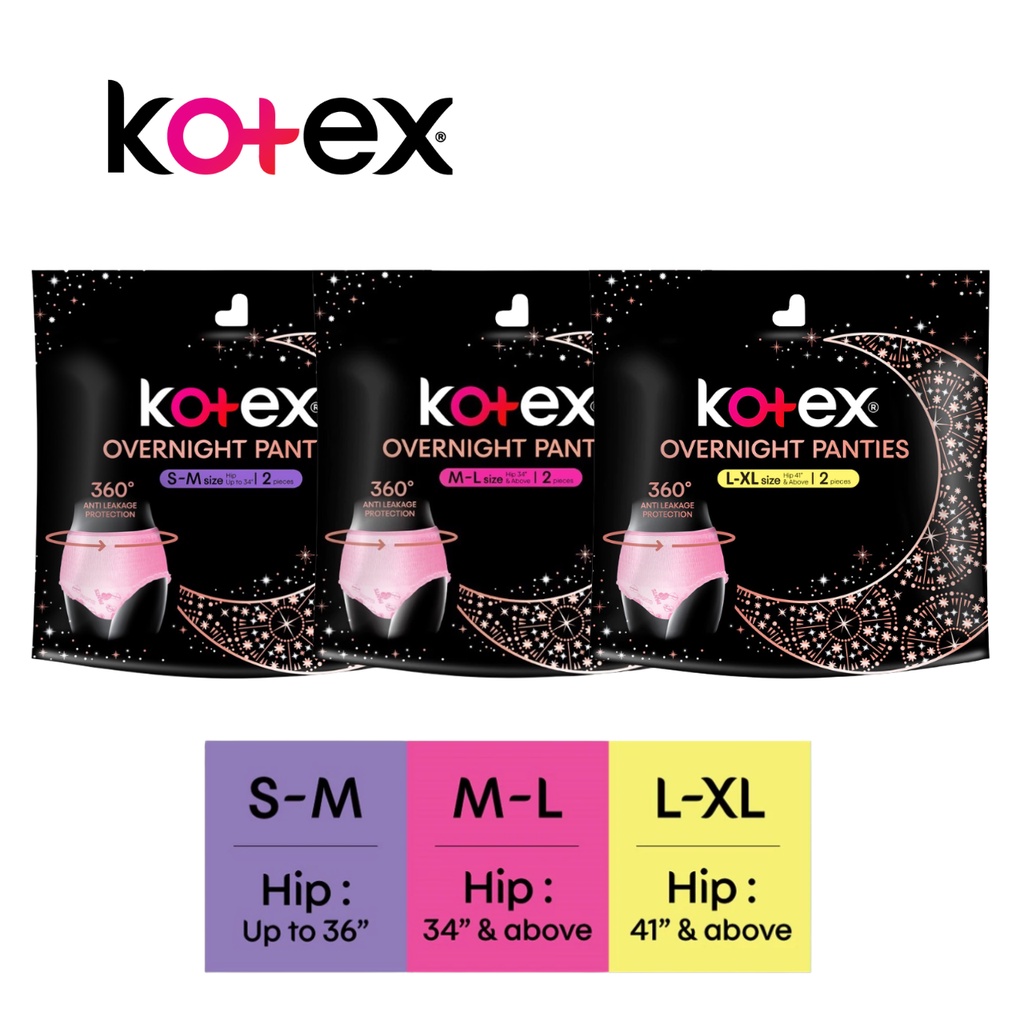 Băng ban đêm dạng quần Kotex 