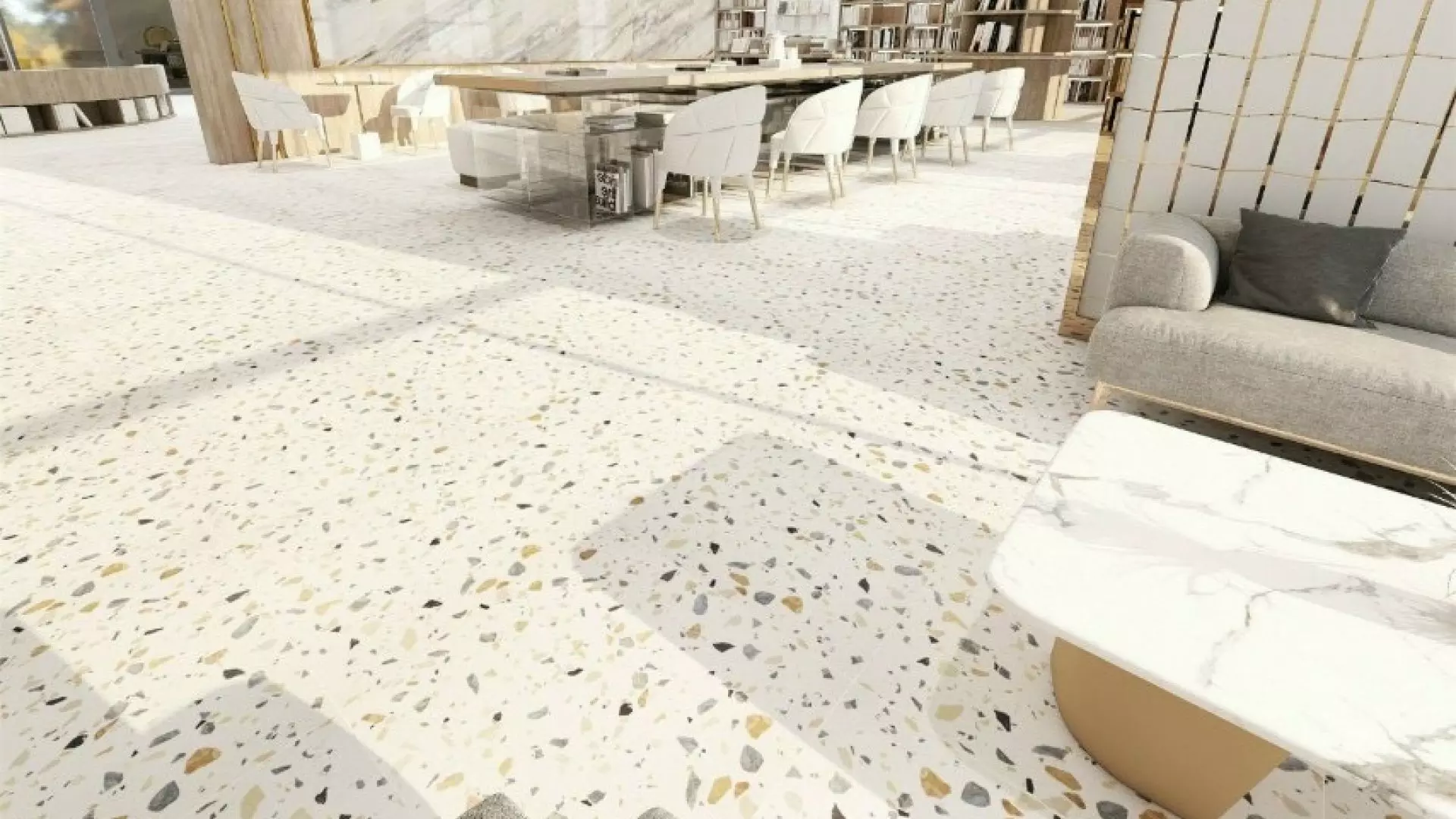 gạch terrazzo