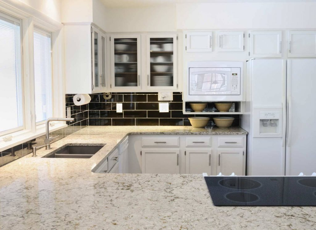 Ứng dụng của đá granite vào thiết kế bếp