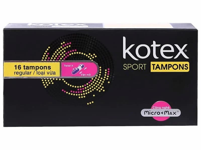 Các loại tampon ở Việt Nam hiện nay trên thị trường băng vệ sinh phụ nữ