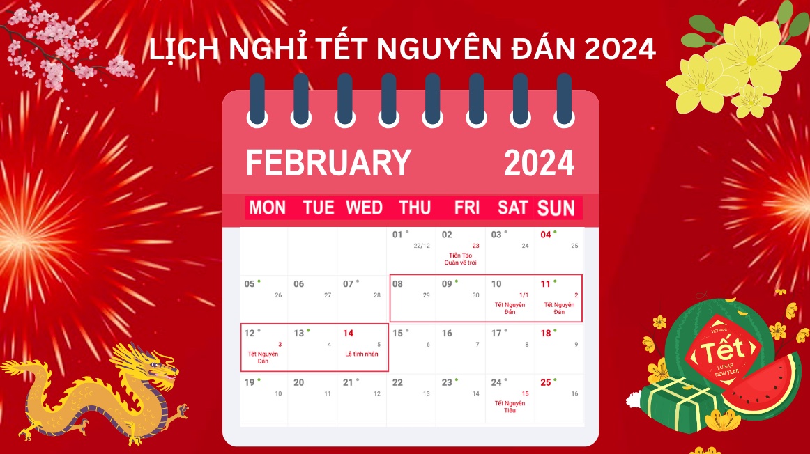 Cập nhật các thông tin quan trọng về lịch nghỉ Tết Nguyên Đán 2025