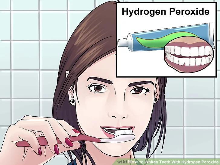 Image titled Whiten Teeth With Hydrogen Peroxide Step 1