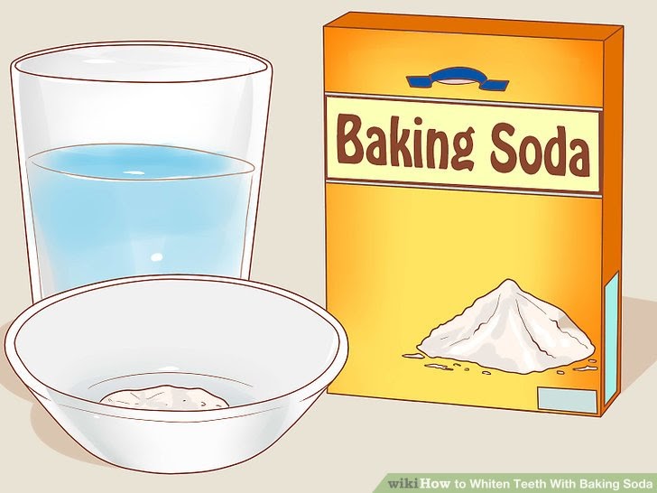 Cách Làm Trắng Răng Bằng Baking Soda và nước 