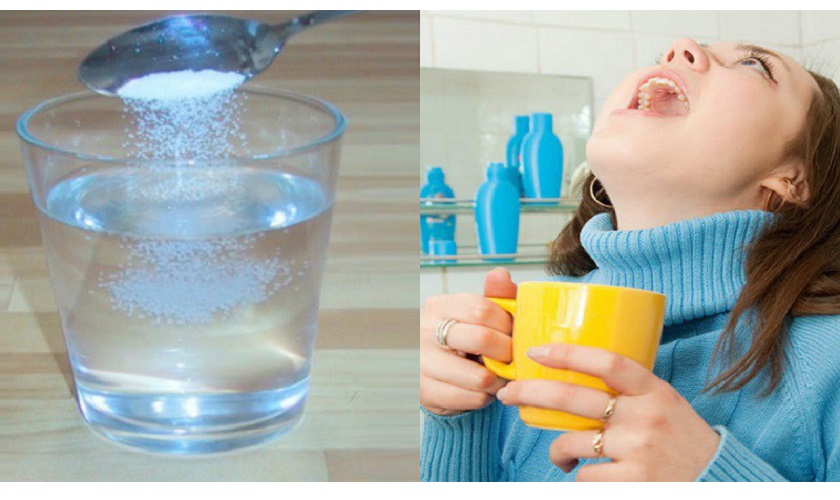 Cách pha nước muối sinh lý súc miệng