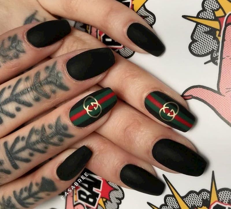 100+ mẫu nail Gucci độc đáo và cuốn hút cho cô nàng cá tính