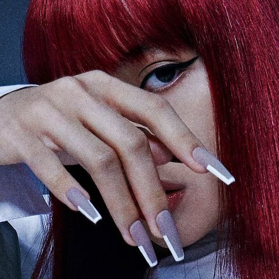 nail box BLACKPINK đu idol cực đẹp-móng giả thiết kế màu đen hồng | Shopee  Việt Nam