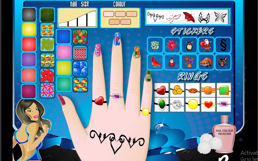Nail Pedicure là một trong những game sơn móng tay có họa tiết và màu sắc cực kỳ cá tính