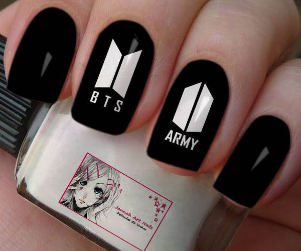 99+ Mẫu nail  BTS đơn giản nhưng cực “Điệu” cho các nàng Army chính hiệu 