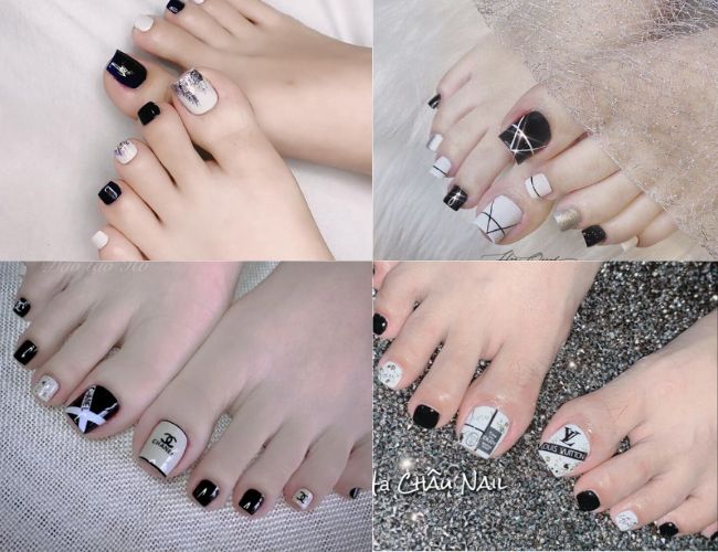 Tổng hợp với hơn 52 về mẫu nail chân đẹp màu đen hay nhất  Du học Akina