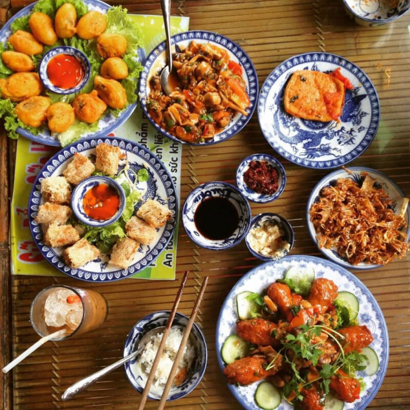 Cơm chay ẩm thực xứ Huế