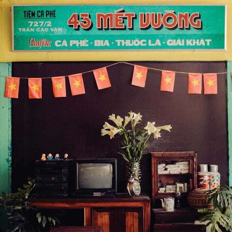 quán cafe 43 Mét Vuông Đà Nẵng