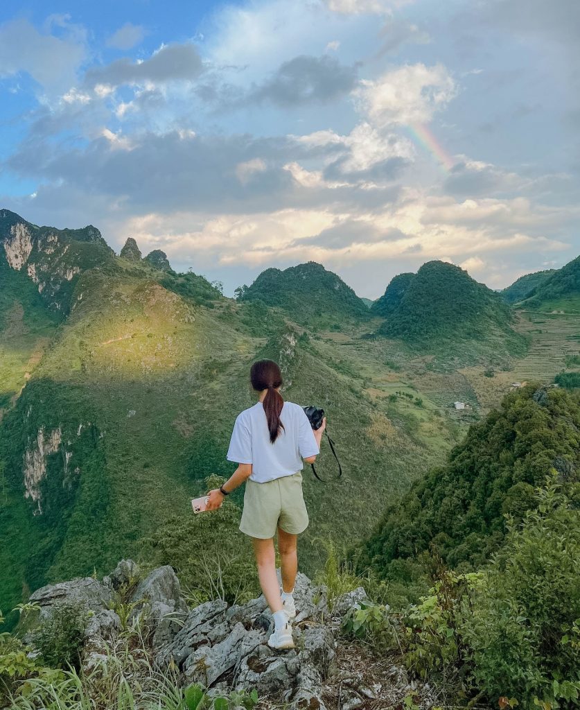 Khung cảnh núi rừng hùng vĩ của Hà Giang khi nhìn từ trên cao